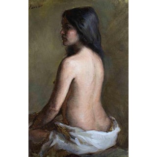 Marco Fariello, Meditation of a Young Girl, Oil Paint by Marco Fariello, 2025 For Sale