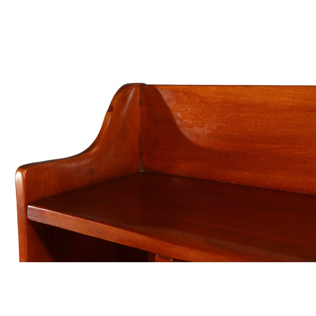 Mid-Century Modern Cushman Colonial Bookcase Fall Front Desk C 1950's For Sale - Image 3 of 12