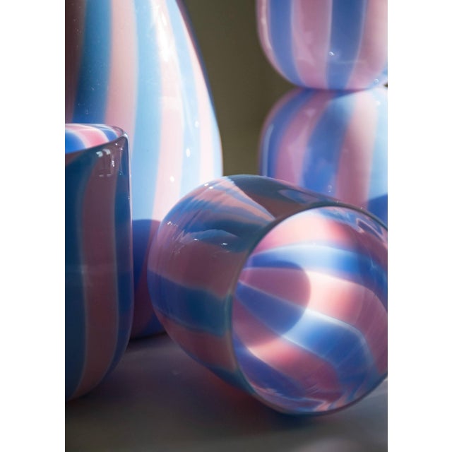 Murano Glasses by Mariana Iskra for Ribes Studio, 2004, Set of 6 For Sale - Image 12 of 13