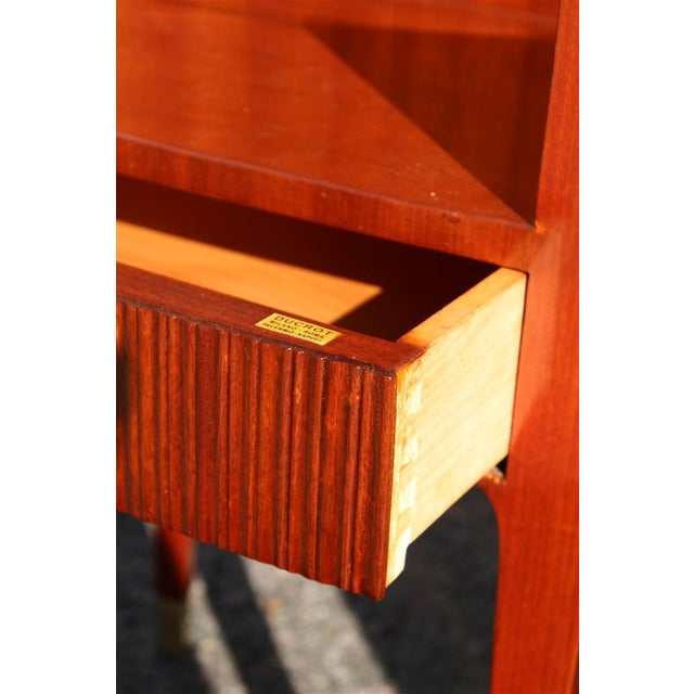 Oval Bedside Tables with Ducrot Glass Tops by Paolo Buffa, 1950, Set of 2 For Sale - Image 14 of 18