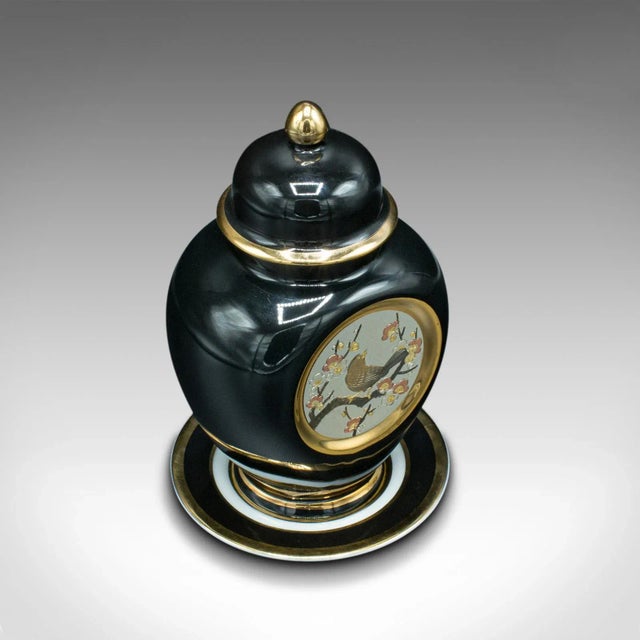 Late 20th Century 1990s Small Vintage Japanese Ceramic Decorative Spice Jar For Sale - Image 5 of 11