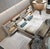 Modern Italian Upholstered King Bed With Integrated Storage Headboard For Sale - Image 4 of 6
