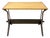 Vintage Drafting Table Pivot Tilt Blonde Wood Artist Architect MCM For Sale