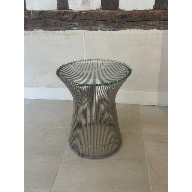 Metal Side Table by Warren Planter for Knoll, 1964 For Sale - Image 7 of 7