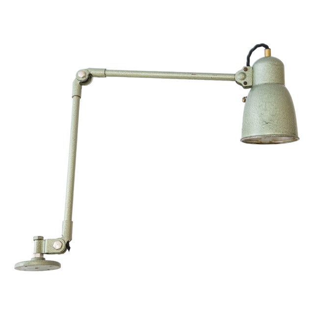 Vintage Industrial Art Deco Lamp, 1920s For Sale