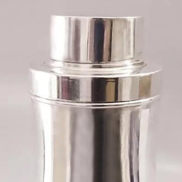 1950s Stainless Steel Cocktail Shaker by Aldo Tura for Macabo, 1950s For Sale - Image 5 of 8