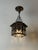 20th Century German Brass and Textured Glass Chinoiserie Lantern, 1920s For Sale - Image 4 of 18