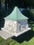 Monumental Wooden Dovecoat Cupola in White with Patina'd Copper Roof. Amazing antique piece that came off of a grand...
