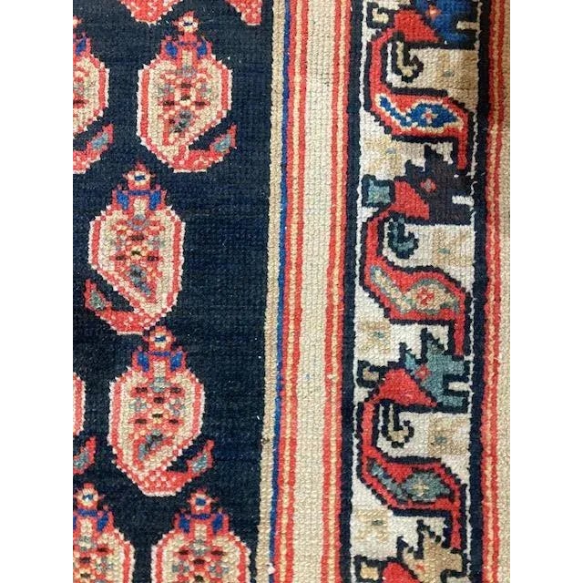 1900's Antique Persian Malayer Rug For Sale - Image 4 of 7