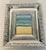 Abstract 1970s Small Sunny Isles Miami Seascape in Heavy Metal Fame For Sale - Image 3 of 5