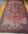 Vintage Oversize Heriz Rug, Hand-Knotted Geometric Pattern, Red & Ivory, 11’ X 19’ For Sale - Image 4 of 12
