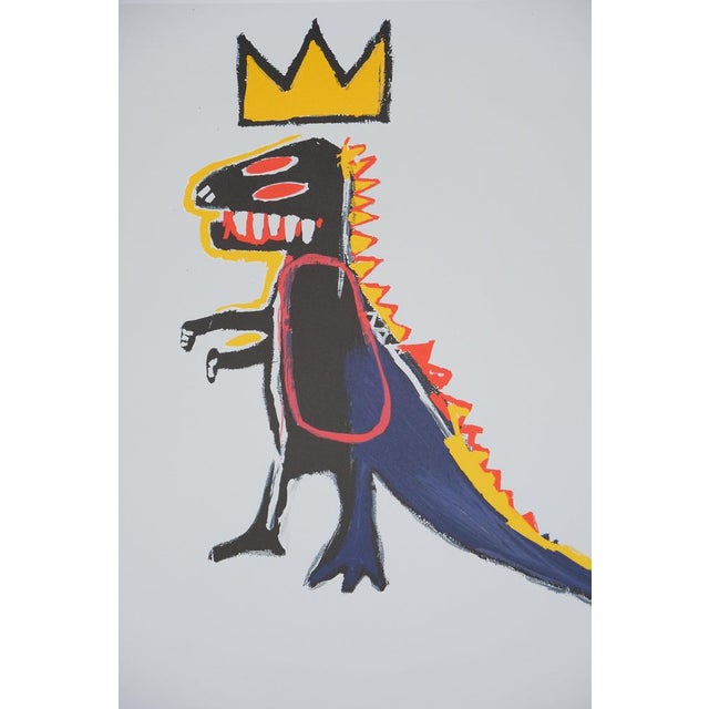 Jean-Michel Basquiat (1960-1988) Pez Dispenser Color lithograph after a 1984 painting by the artist Signed in the plate On...