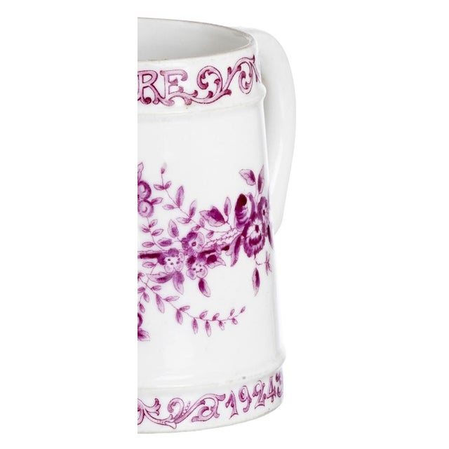 Porcelain Centenary Mug from Vista Alegre For Sale - Image 4 of 8