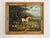 Large Vintage Oil Painting English Fox Hunt Horses Hounds Hunting Scene Art For Sale - Image 10 of 15