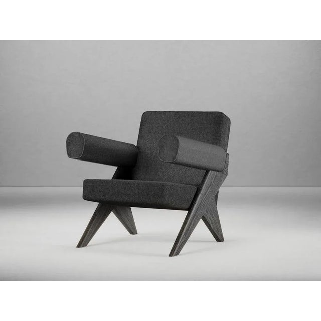 Mongolian Fur Souvenir Armchair by Gio Pagani For Sale - Image 4 of 6