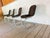 Mid-Century Modern Vintage Dining Room Chairs attributed to Gastone Rinaldi, Italy, 1970s, Set of 4 For Sale - Image 3 of 18