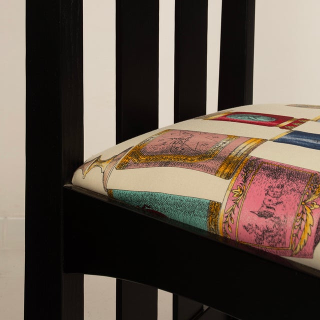 High Ingram Chair by Charles R. Mackintosh for Alivar, 1980s For Sale - Image 18 of 18