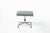Eames Soft Pad Recliner With Ottoman for Herman Miller, Gray Leather Aluminum Group For Sale - Image 15 of 18