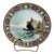 Early 20th Century Nippon Gold Rim Boat Scene Wall Plate For Sale