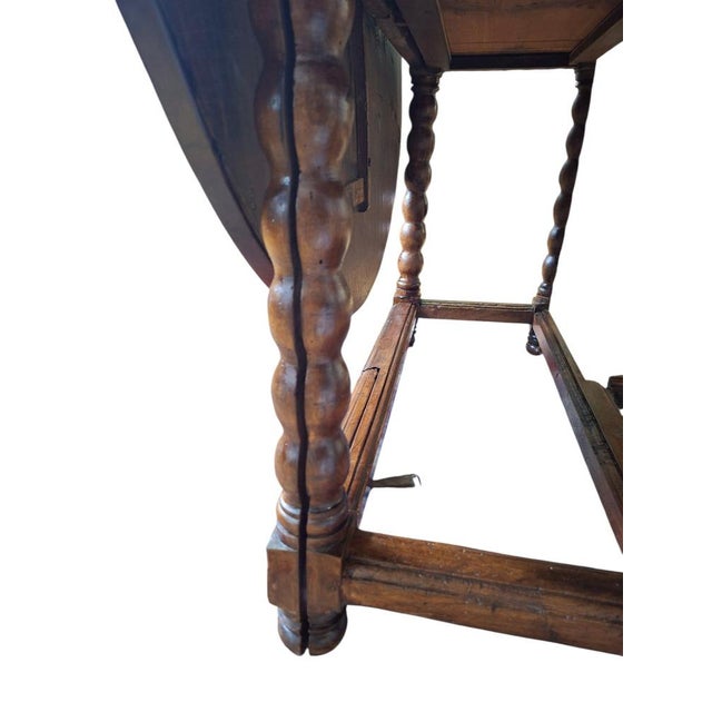 Late 19th Century Antique Oval Table in Wood, 1890 For Sale - Image 5 of 18