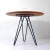 Mid-Century Teak, Brass & Cast Iron Tripod Side Table from Digsmed, Denmark For Sale - Image 5 of 11