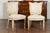 Late 18th Century Pair of Italian Neoclassical Painted and Carved Side Chairs with Shield Backs For Sale - Image 5 of 12