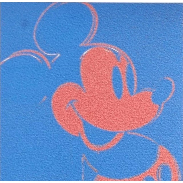 Printmaking Materials After Andy Warhol, Topolino , 1980s, Lithograph For Sale - Image 7 of 9
