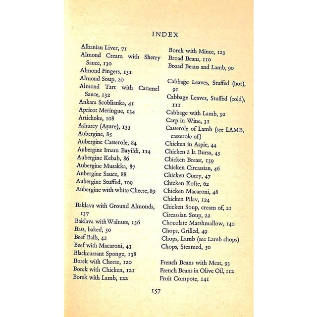 "Turkish Cooking" Book 1958 Orga, Irfan For Sale - Image 4 of 6