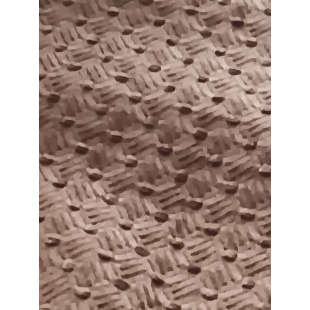 Delisting, Woven Silk Infused Italian Designer Fabric- 2 1/3 Yards For Sale