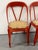 Stunning Pair of Extremely Rare 1920s/30s Multipls Chairs by Joseph Mathieu Original Paint & Woven Seats For Sale - Image 11 of 11