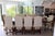 Vintage Provence Collection From Bussandri Arte Louis XIV Style Fabric & Leather Dining Chairs, Set of 10, C. 2003 For Sale - Image 17 of 18