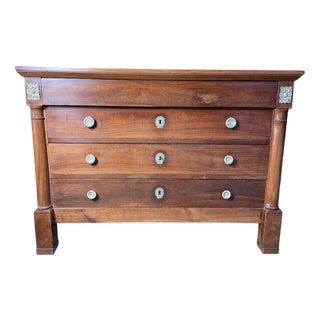 Empire Commode in Plum Tree For Sale