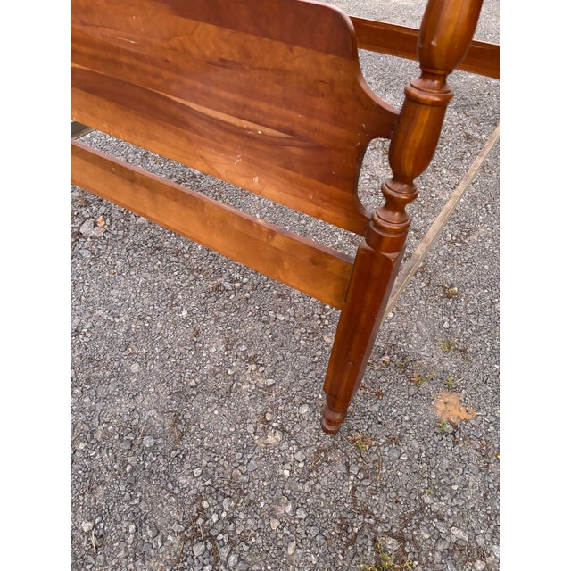 1960s Vintage Cherry Poster Bed For Sale - Image 4 of 6