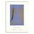 1979 Robert Motherwell 'America Cup II (With Border)' Contemporary Blue,Gold Offset Lithograph For Sale