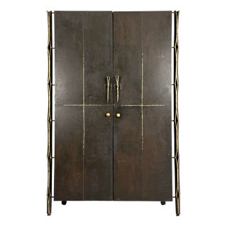 Swiss Sculptural Iron Cabinet, 1995 For Sale