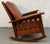 Vintage Mission Oak Rocking Chair by Southern Furniture Company For Sale - Image 4 of 12