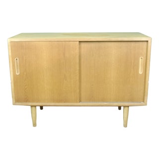 Danish Sideboard in Beech by Brand Hundevad for Hundevad & Co., 1970s For Sale