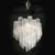 Mid-Century Modernist Hand-Blown Murano Angular Tronchi Glass Chandelier For Sale - Image 10 of 18