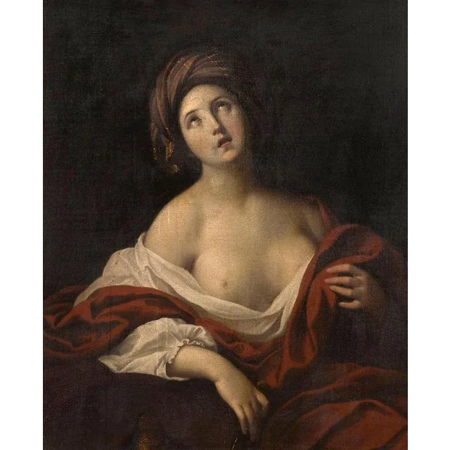 Neapolitan School Artist, Lucretia, Early 18th Century, Canvas Painting For Sale - Image 5 of 6