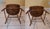 Pair Curtis Products Comb Back Windsor Armchair Solid Maple Ashburnham Ma 1950s For Sale In West Palm - Image 6 of 12