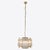 Small Brass Monte Carlo Chandelier from Pure White Lines For Sale - Image 4 of 11