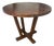 Circular Mahogany Dining or Restaurant Table, 2000 For Sale