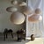 Japanese Pendant Light in Rattan and Natural Linen For Sale - Image 13 of 18