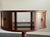 Vintage Mahogany Revolving Drum Library Table With Leather Top Duncan Phyfe Style Rotating Bookcase End Table For Sale - Image 12 of 12