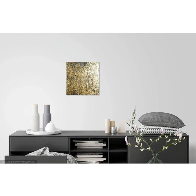 Go GOLD, on this site you will also find a large canvas and find 2 spectacular gilded free standing sculptural walls that...