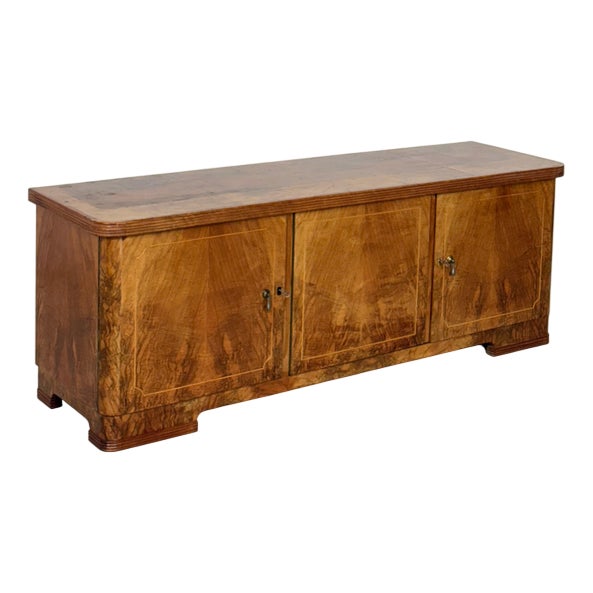 Art Deco Sideboard with Drawers For Sale