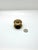 Baker Furniture Company Baker Knob Honey Bronze With Backplate. For Sale - Image 4 of 4