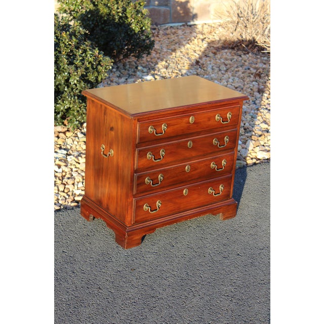 Henkel-Harris Mahogany Nightstand For Sale - Image 17 of 18