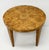 Brown 1970s American Modern Round Burl Wood Center Occasional Table For Sale - Image 8 of 16