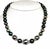Traditional Diamond Tahitian Pearl Necklace 18k Gold 13.25 mm 17" Certified For Sale - Image 3 of 11